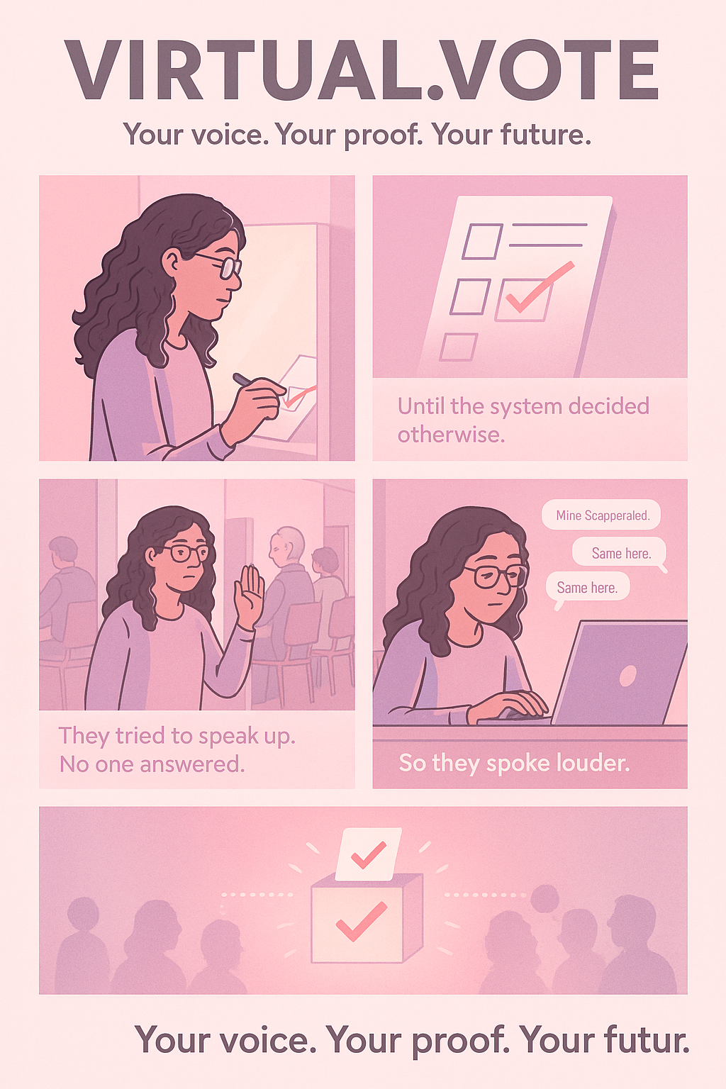 WebCard · Women Vote